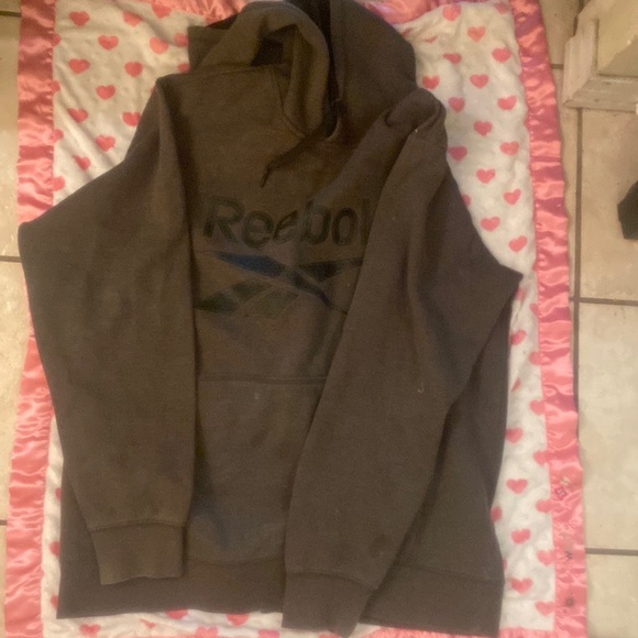 Reebok gray pull over jacket - Picture 2 of 2